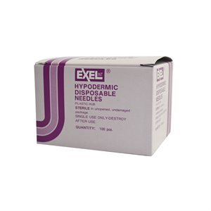 HYPODERMIC NEEDLE30GX1 / 2 BX100