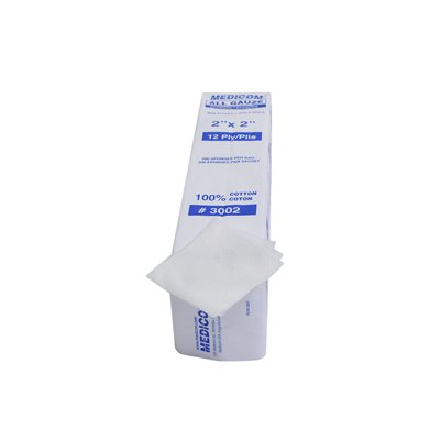 Gauze Sponges 12-ply (Rough) Gauze Sponges 12-ply (Rough)